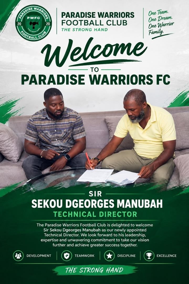Welcome to Paradise Warriors FC